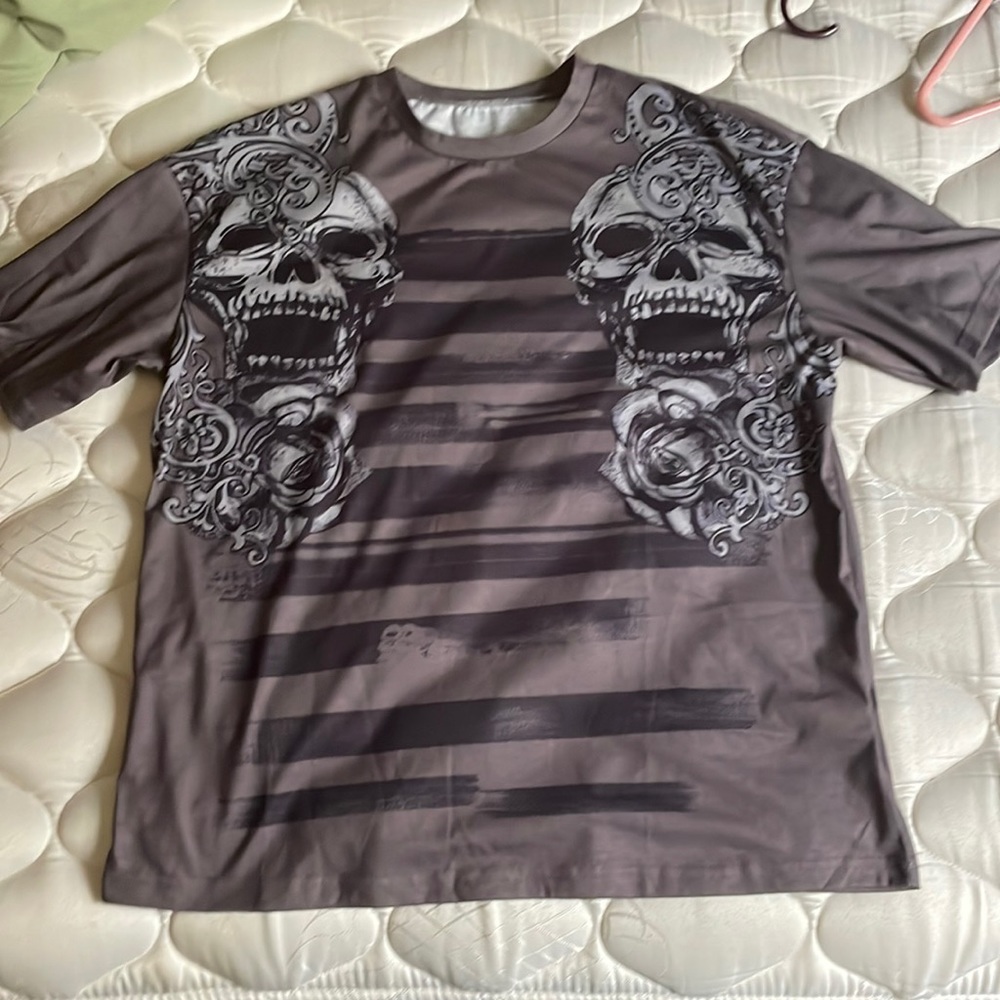 ROMWE, MEDIUM, BROWN AND GRAY